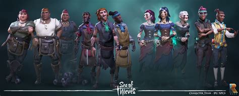 Sea of Thieves - Character Art — polycount