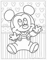 Mickey Mouse Coloring Page Free PDF Printables  Home sketch template