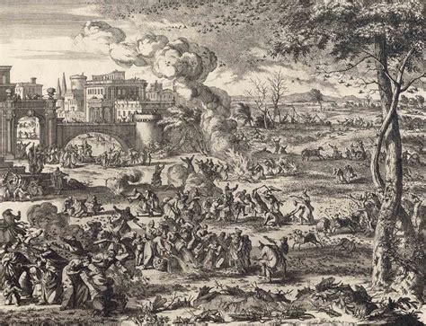 Prints and Principles: Jan Luyken’s engraving, “The Plague of Locusts”, 1700