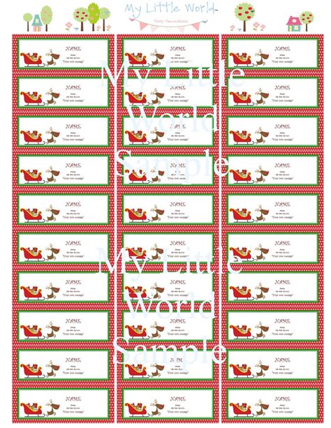 Free Printable Christmas Address Labels Avery 5160 - Free Printable A To Z