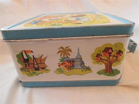 Walt Disney World Metal Lunch Box from the 1970s