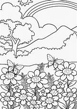 Printable Nature Coloring Pages For Kids  Cool2bKids sketch template