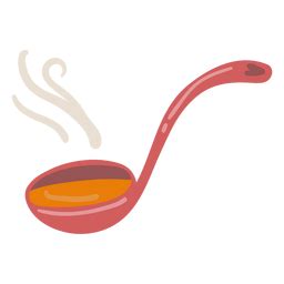 Ladle Cooking Soup PNG & SVG Design For T-Shirts