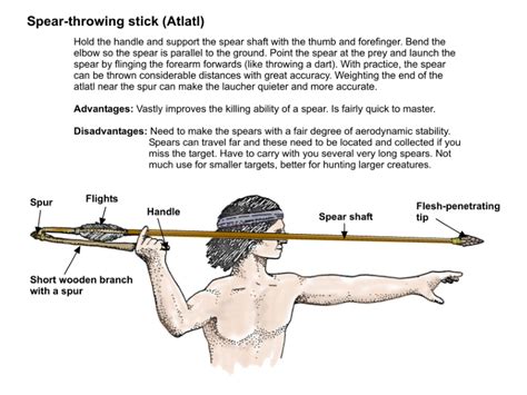 Making primitive weapons. Part two: Easy to make primitive weapons.