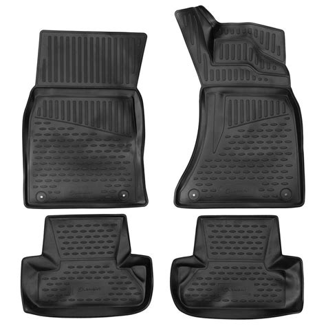 Novline Rubber Floor Mat Set for Audi Q5 | DriveDen UK