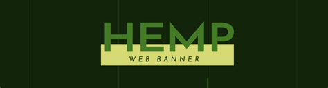 Hemp/CBD Oil Web Banner Design I Shopify Banner on Behance