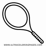 Tennis Racket Coloring Pages  Coloring Home sketch template