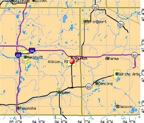 Albion, Michigan (MI 49224) profile: population, maps, real estate, averages, homes, statistics ...