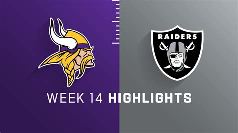 Minnesota Vikings vs. Las Vegas Raiders highlights | Week 14