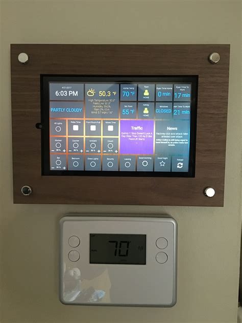 Wall mounted touchscreen - Share your Projects! - Home Assistant Community