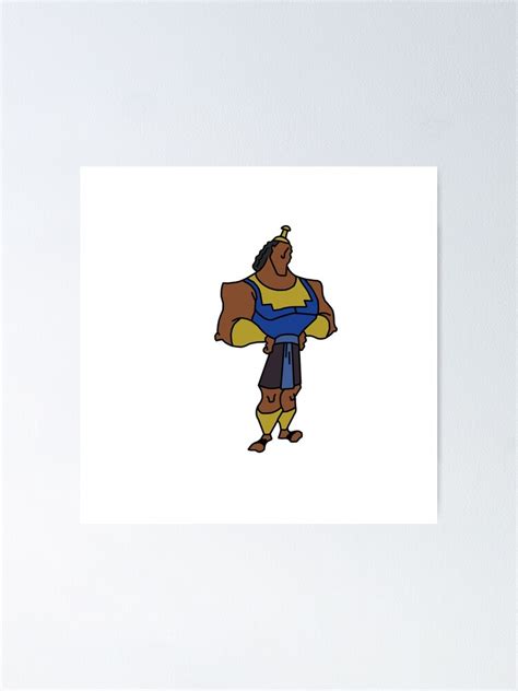 "Kronk Emperor's New Groove" Poster for Sale by mizhappy3 | Redbubble