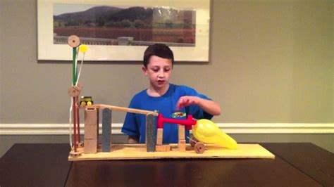 Six Simple Machine Project Using All Six Machines | Rube Goldberg ideas | Pinterest | Machine ...