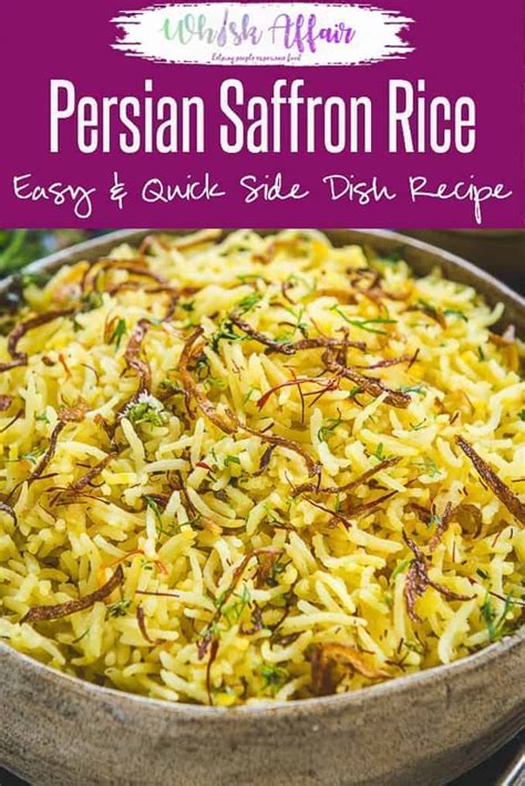 Steamy, filling and very aromatic, Saffron Rice is mainly prepared using plain Basmati rice ...