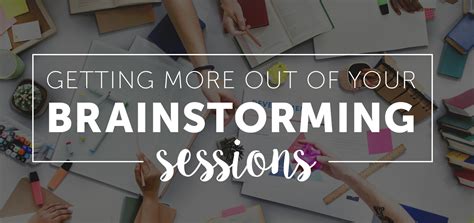 Getting More Out of Your Brainstorming Sessions | Eyemax Group