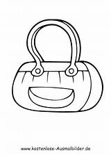 Handtasche Ausmalbilder Malvorlagen Drucken Sketch Coloring Page sketch template