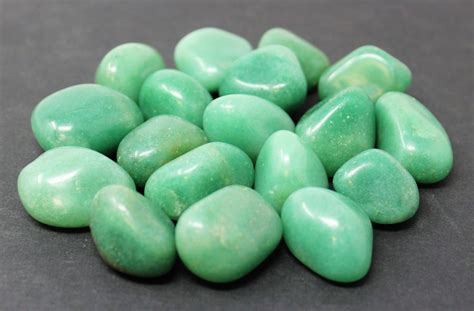 Green Aventurine Tumbled Stones: Choose 4 oz, 8 oz or 1 lb Bulk Lots ('A' Grade, Tumbled Green ...