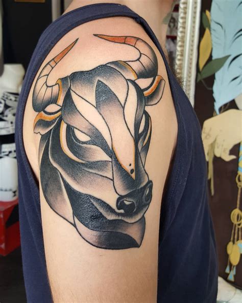 70+ Astrological Taurus Tattoo Designs - Strong-Willed Zodiac Sign (2019)