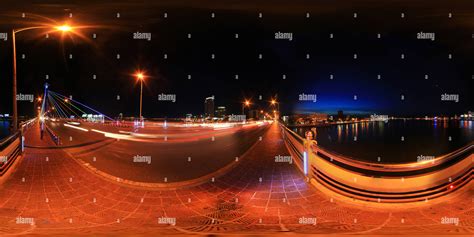 360° view of Han River Bridge At Night - Alamy