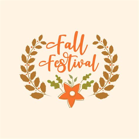 Fall Festival element Vector design illustration 4302313 Vector Art at Vecteezy