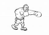 Coloring Page boxing  Free Printables Img 10118 sketch template