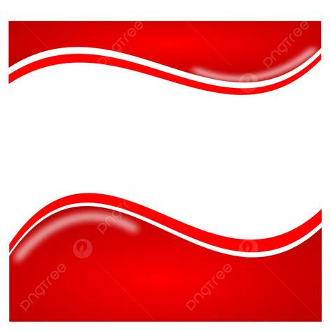 Creative Red Curve Banner Shapes, Banner Shapes, Curve, Wave PNG Transparent Image and Clipart ...