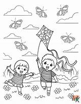 20 Kite Coloring Pages For Kids  ColoringPagesWKcom sketch template