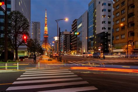 Premium Photo | Tokyo Tower sunset