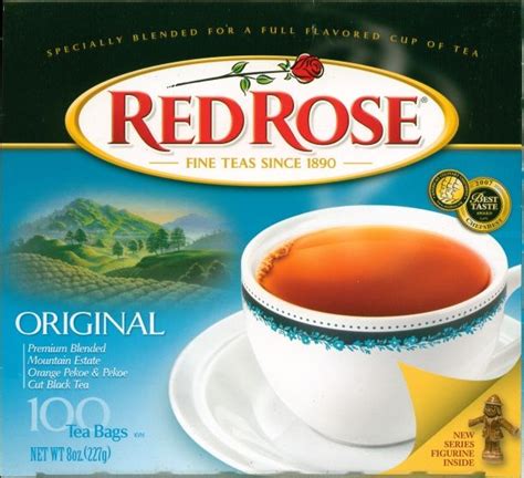 Smooth and Mellow...Perfect Black Tea! | Red rose tea, Flavored tea, Rose tea