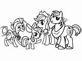 Printable My Little Pony Coloring Page  Free Pages sketch template
