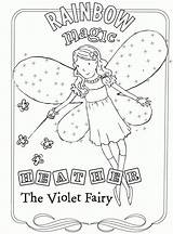 Free Printable Rainbow Magic Coloring Page  sketch template