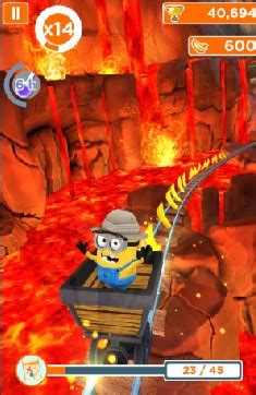 Minion Rush-Riding in minecart (Secret Area) by InMrMenShow on DeviantArt