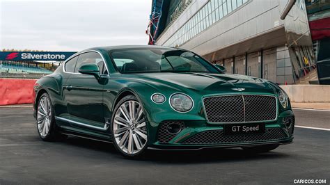 Bentley Continental GT Speed | 2022MY (Color: Verdant) | Front Three-Quarter