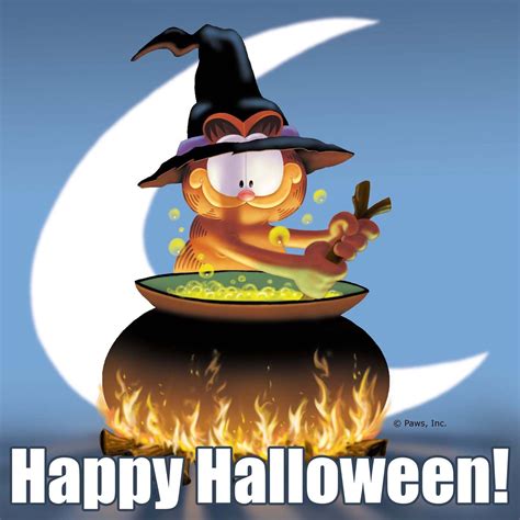 Pin by Sondra Patten on garfield | Garfield halloween, Happy halloween ...