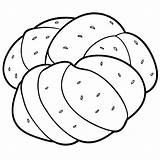 Bread Rolls Coloring Book Page Delicious Designs For Fun Art Time  sketch template