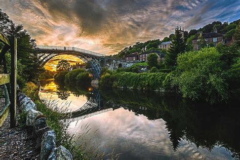 Iron Bridge still pretty as a picture in stunning photo | Shropshire Star