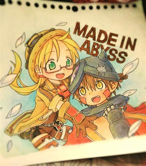 Made in Abyss . Riko y Reg | Anime, Anime art, Prismacolor