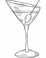 Martini Glass coloring Page  Free Printable Coloring Pages sketch template
