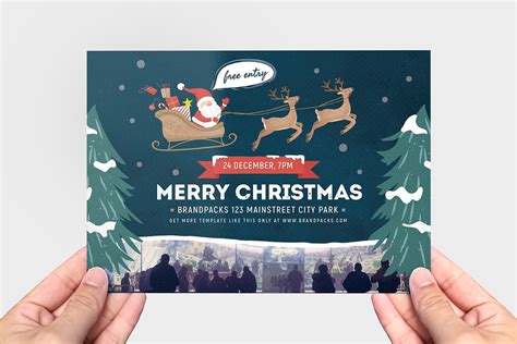 Merry Christmas Flyer Template - PSD, Ai & Vector - BrandPacks