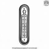 Thermometers Coloring Pages sketch template