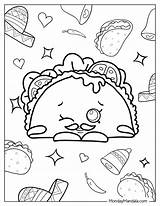 29 Taco Coloring Pages Free PDF Printables sketch template