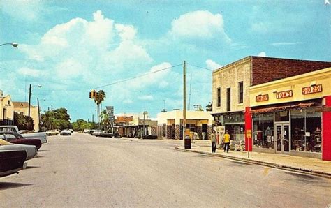 Vintage Postcard Frostproof Downtown | Road trip florida, Scenic road ...