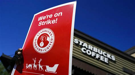 Starbucks strike: Union group's 3-day walkout targets 100 stores : NPR