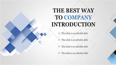 Company Introduction PPT Template and Google Slides