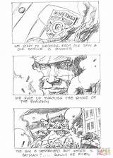 Batman Storyboard 22 coloring Page  Free Printable Coloring Pages sketch template