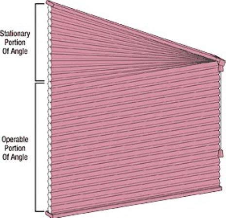 Blinds for Trapezoid Windows