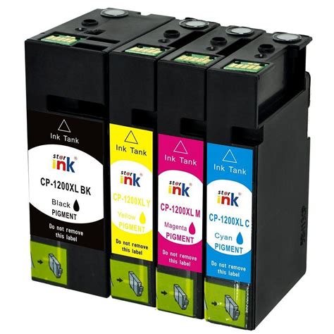 Hot 4 Pack Compatible Ink Cartridge Replacement for Canon PGI-1200 XLHigh Yield Use with Canon ...