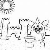 Sandbox Coloring Pages At GetDrawings  Free Download sketch template