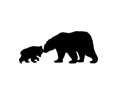 Bear Cub Silhouette Images – Browse 90 Stock Photos, Vectors, and Video | Adobe Stock