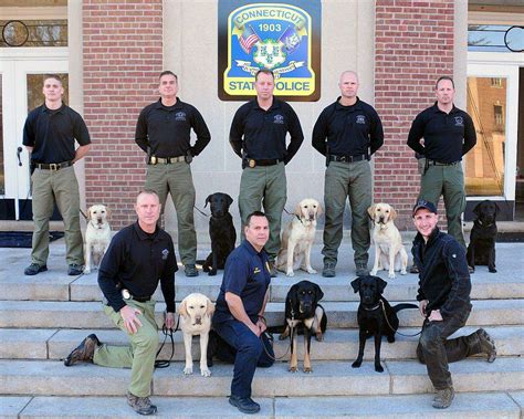 Connecticut State Police: K9 teams graduated Friday