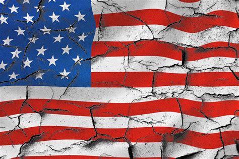 Usa American Flag Cracked - Free photo on Pixabay